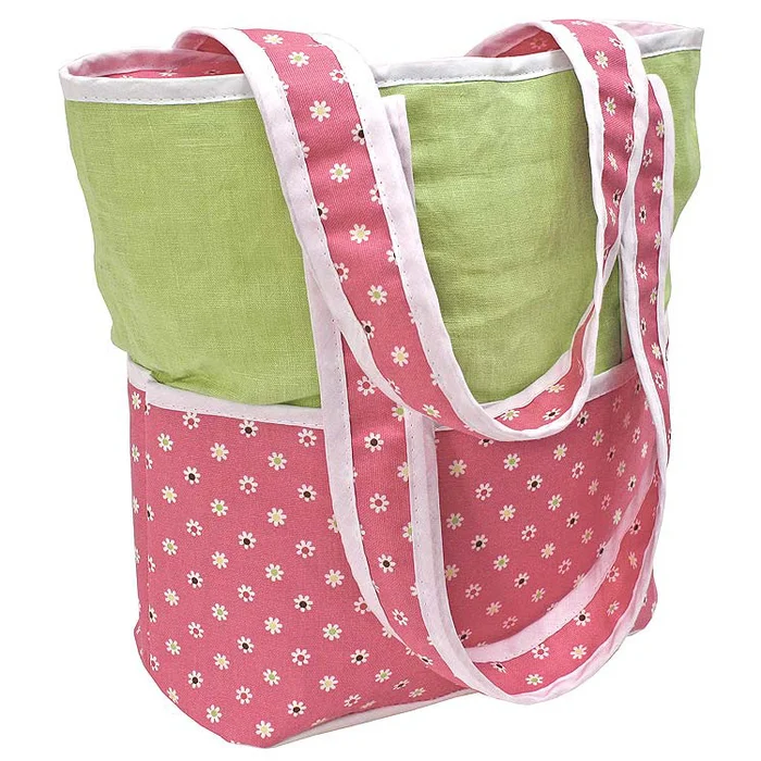 Hoohobbers Daisy Tote Diaper Bag