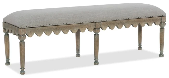 Hooker Furniture – Boheme Madera Bed Bench – 5750-90019-MWD