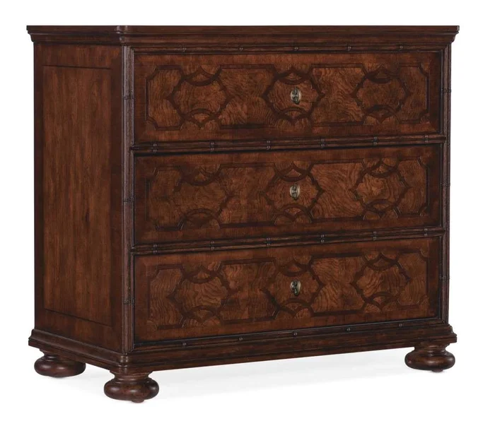 Hooker Furniture – Charleston Three-Drawer Nightstand – 6750-90116-85