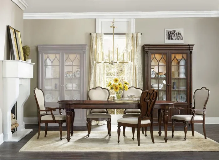 Hooker Furniture – Leesburg 8 Piece Dining Set – 5381-dining-set-1