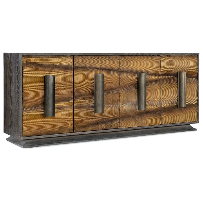Hooker Furniture Melange Swaley Four Door Credenza