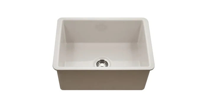 Houzer Platus 25-1/2″ Undermount Single Basin Fireclay Kitchen Sink