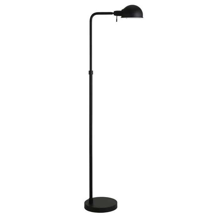 Hudson & Canal – Arundel 66in Tall Integrated LED Floor Lamp with Metal Shade in Blackened Bronze – FL1580