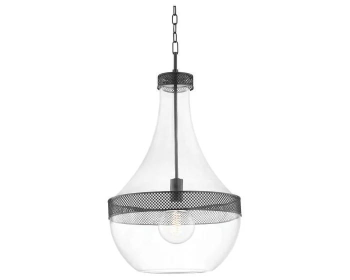 Hudson Valley Lighting Hagen 1 Light Pendant – Old Bronze (Dropshippable)
