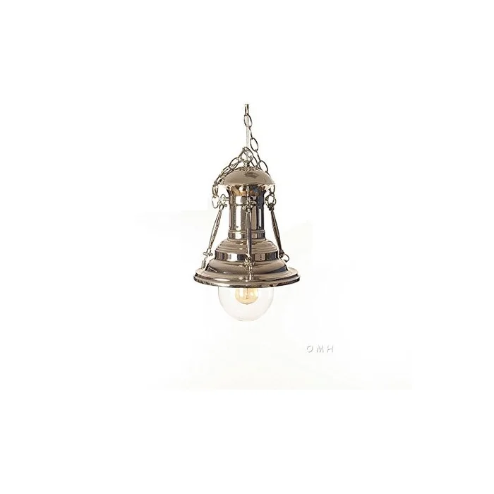 Industrial Steel Pendant Lamp with Iron and Glass Construction – Old Modern Handicrafts