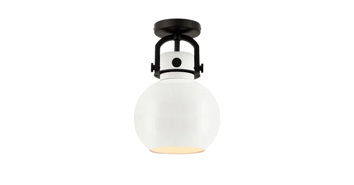 Innovations Lighting Newton Sphere 8″ Wide Flush Mount Ceiling Fixture
