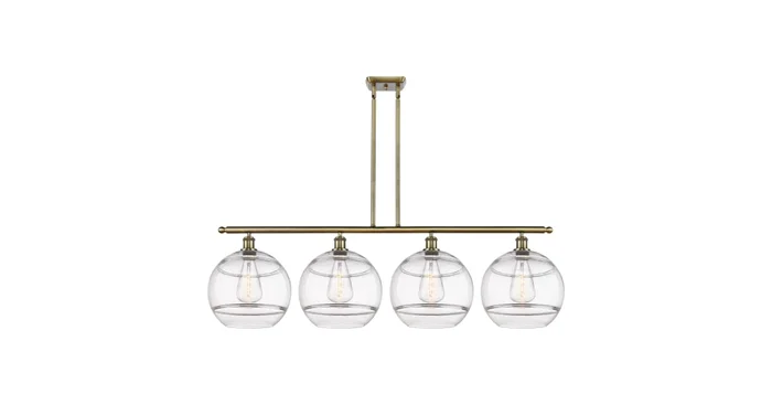 Innovations Lighting Rochester 4 Light 50″ Wide Linear Pendant