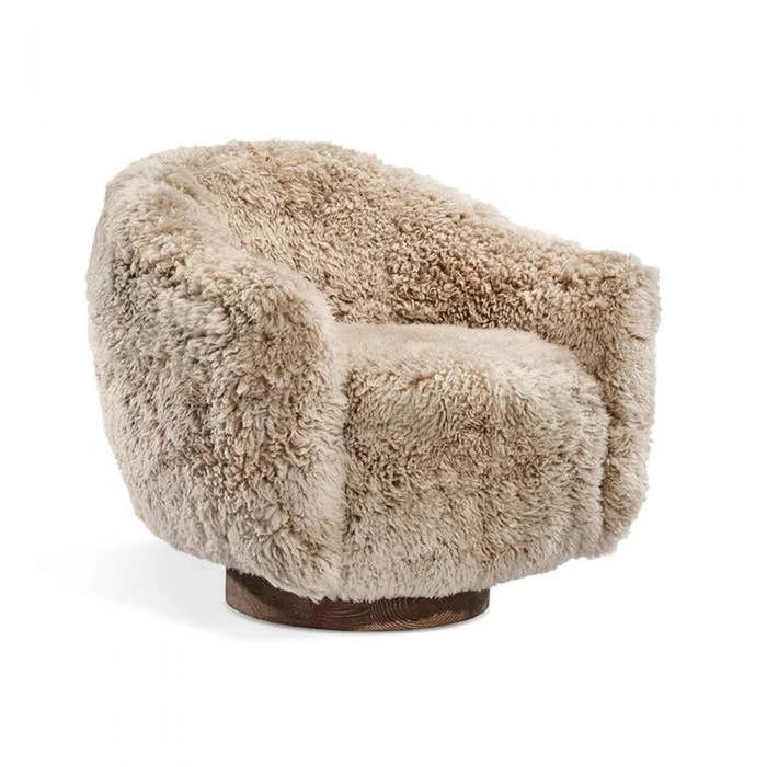 Interlude Simone Swivel Chair