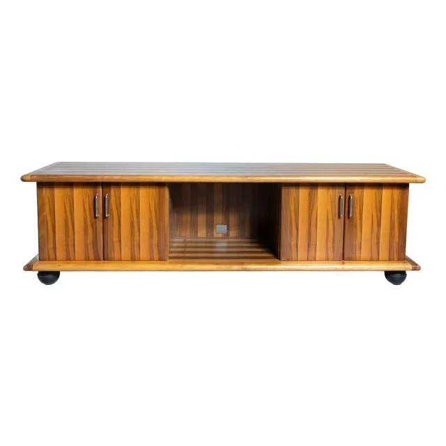 Italian Lowboard in Wood, 1970s
