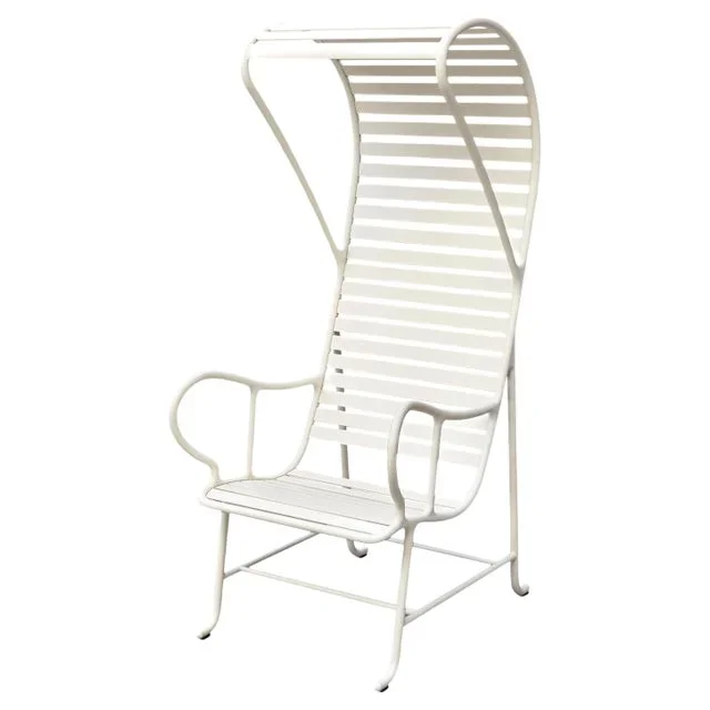 Jaime Hayon White Gardenias Outdoor Armchair With Pergola