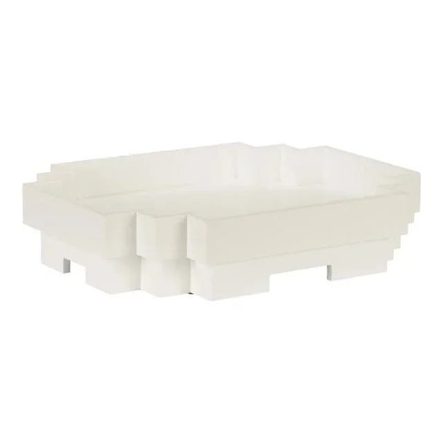 Japandi Tray in White