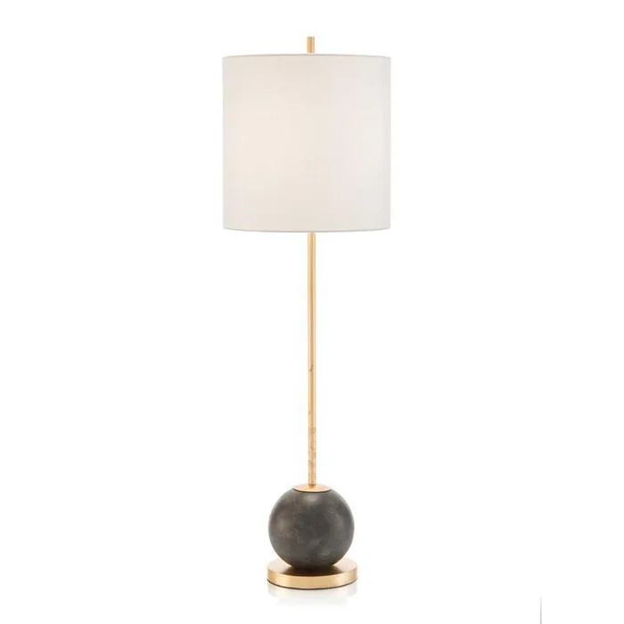 John Richard Concrete Sphere Buffet Lamp