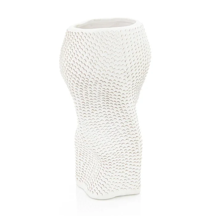 John Richard Giardinia White Porcelain Vase I – 13064
