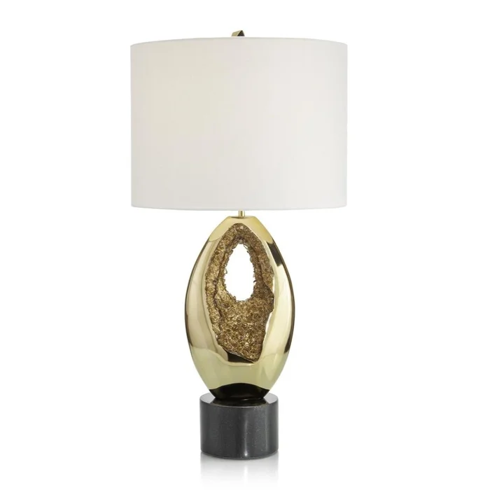John Richard Glass Geode Table Lamp 10532