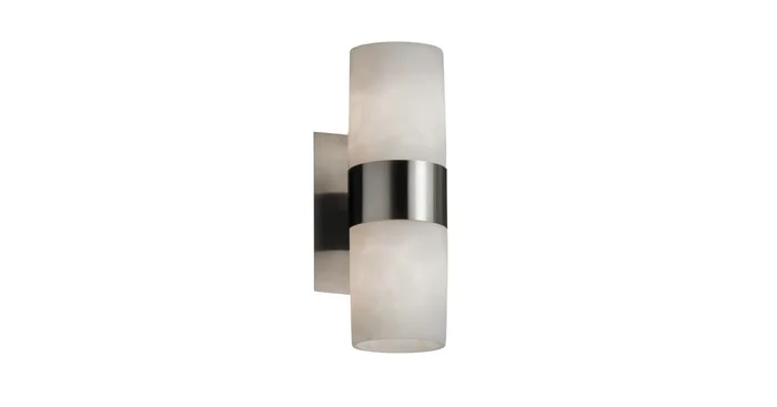 Justice Design Group Clouds 2 Light Bathroom Sconce