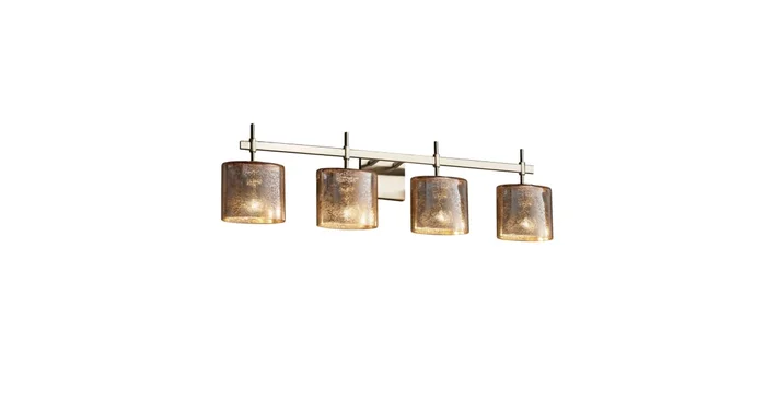 Justice Design Group Fusion 33.5″ Union 4 Light Vanity Light
