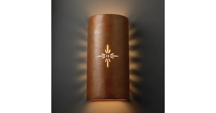 Justice Design Group Sun Dagger 10.75″ Wall Sconce