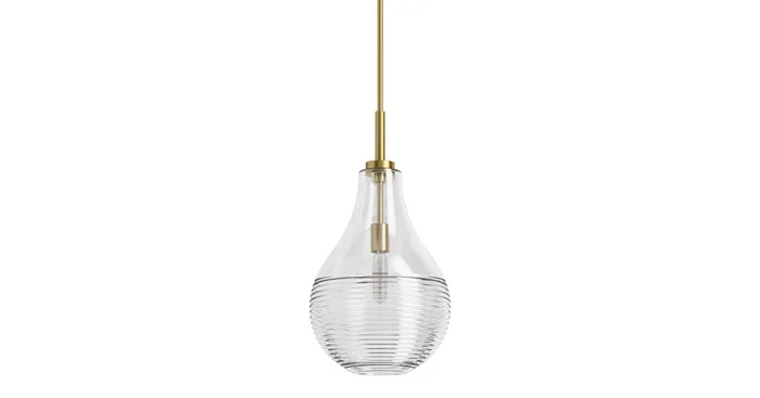 Kohler Lighting Simplice 12″ Wide Teardrop Pendant