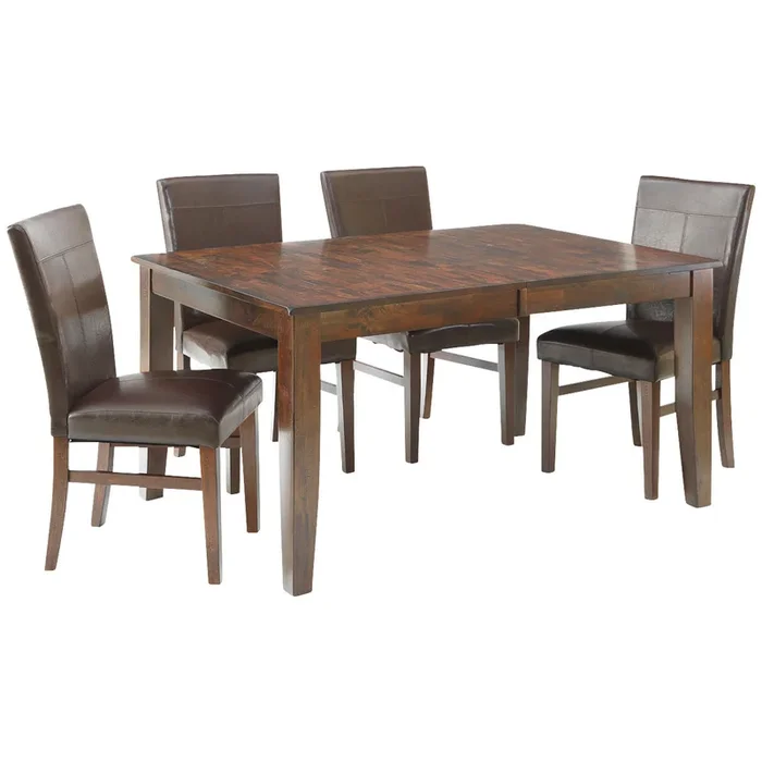 Kona 5 Piece Parsons Dining Set