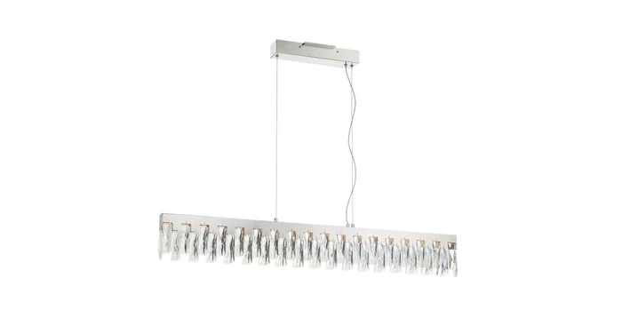 Kovacs Curio 45″ Wide LED Crystal Linear Chandelier