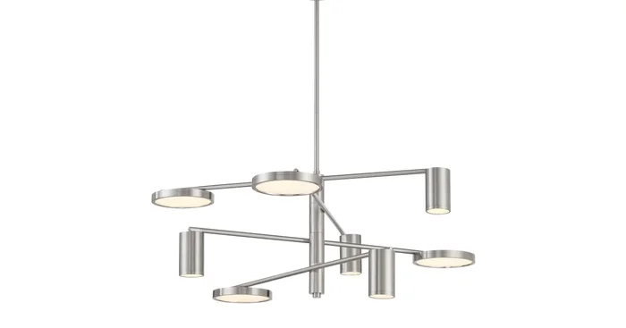 Kovacs Swivel 36″ Wide LED Abstract Chandelier