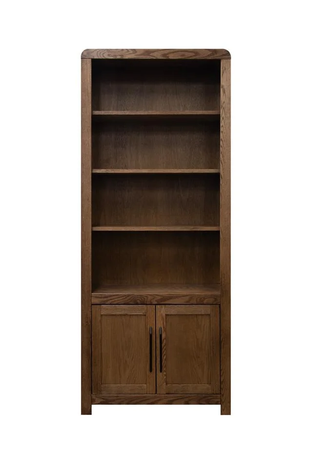 Legends Furniture – Haven 78 inch high Bookcase Pier in Bourbon – HV3225.OBR