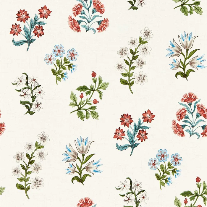 Leiden Wallpaper – Coral – Clarke & Clarke