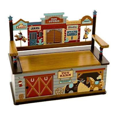 Levels of Discovery Wild West Bench Seat with Storage