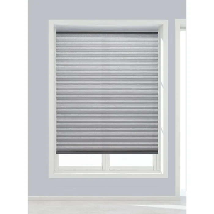 Linen Avenue Cordless Cellular Light Filtering Shade, 46 W x 84 H, Platinum