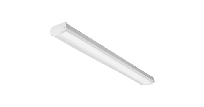 Lithonia Lighting Contractor Select FMLWL 4-Foot LED Non-Dimming 120V 2700K Wraparound Light Fixture