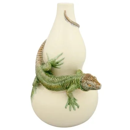 Lizard Calabash by Bordallo Pinheiro