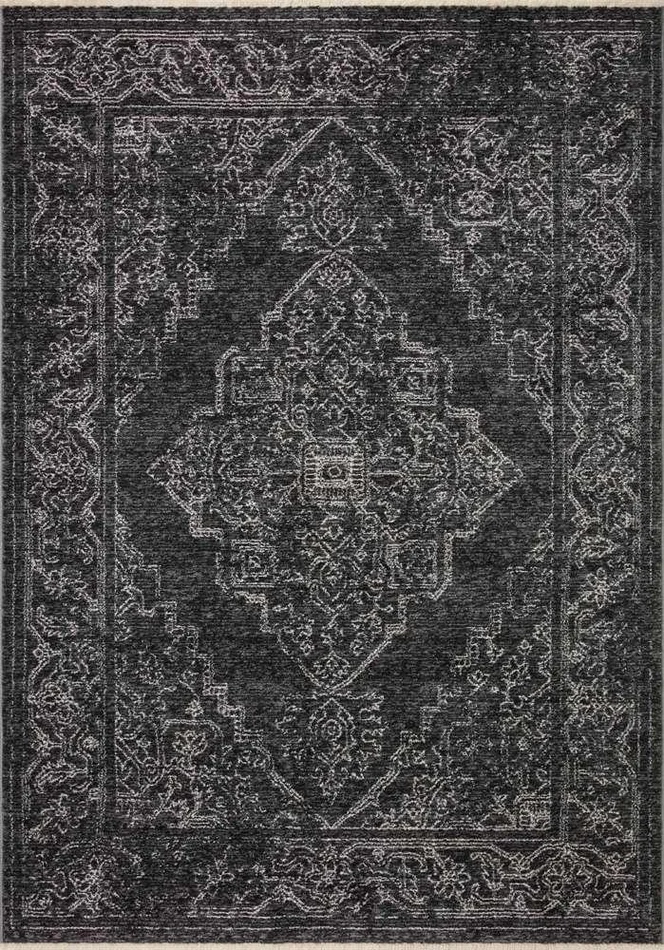 Loloi – Vance Charcoal / Dove 9-6in x 13-1in Area Rug – VANCVAN-03CCDV96D1