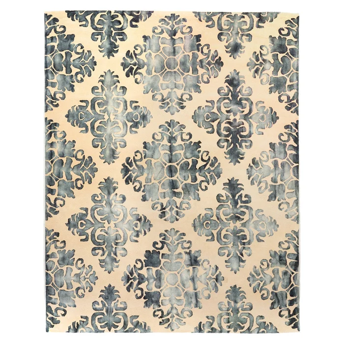 Lovecup Miriam Hand Tufted Wool Rug, 6′ x 9′ L115