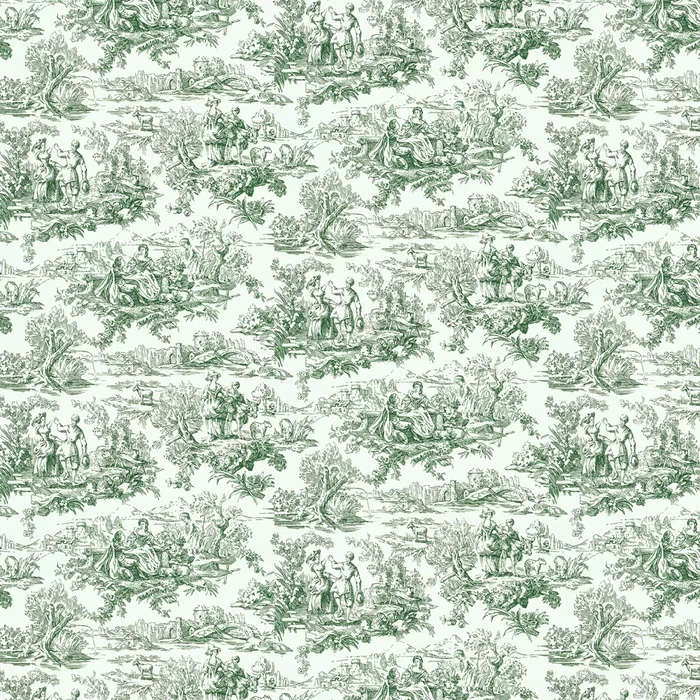 Lovers Toile Wallpaper – Puck