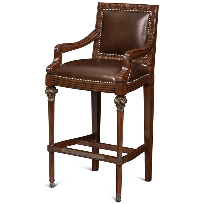 Maitland Smith Quarter Bar Stool (SH30-020504)