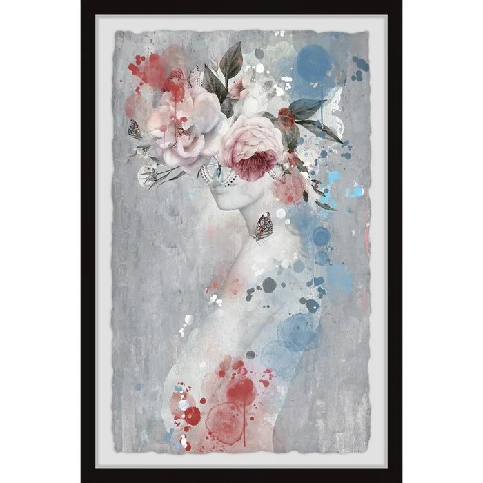 Marmont Hill Darling Be Daring Framed Painting Print