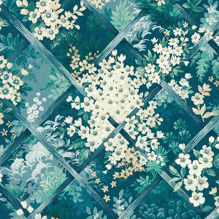 Maymont Wallpaper – Midnight – Clarke & Clarke