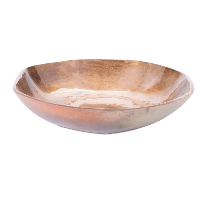 Melrose International Bowl 13.75″D x 3″H Aluminum