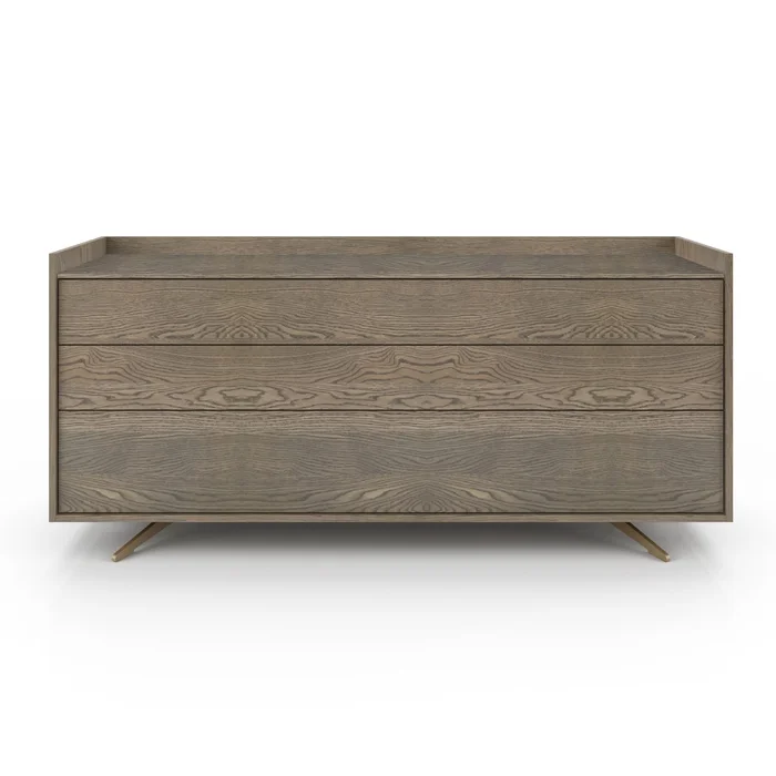 Memento 6 Drawer Dresser Wood Top