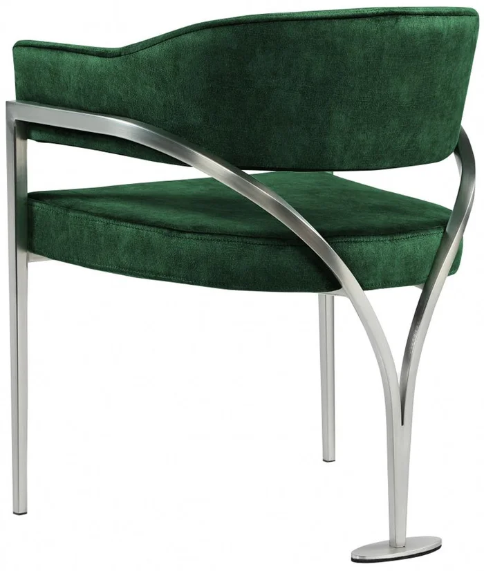 Meridian Furniture – Madelyn Green Velvet Dining Chair (Set of 2) – 554Green-C