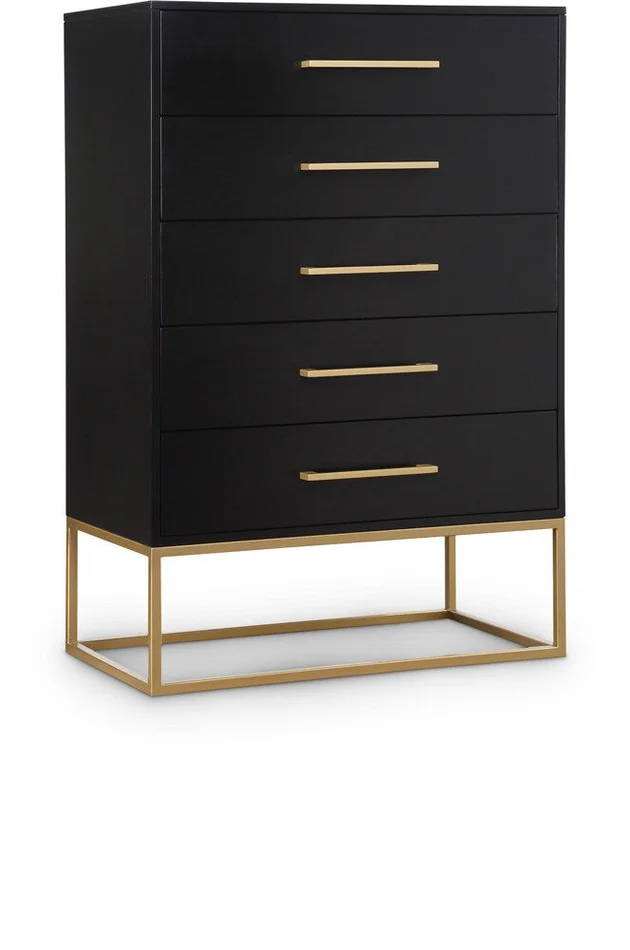 Meridian Furniture – Maxine Black Chest – 848Black-CH