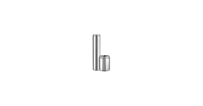Metalbest 7″ Inner Diameter – Ultra-Temp Class A Chimney Pipe – Double Wall – 36″ Pipe Length