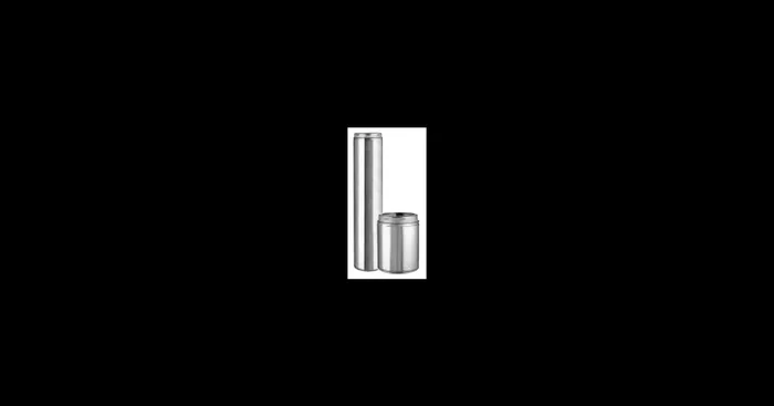 Metalbest 7″ Inner Diameter – Ultra-Temp Class A Chimney Pipe – Double Wall – 9″ Pipe Length