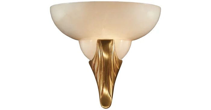 Metropolitan 1 Light 9″ Wide Wall Sconce with White Glass Shade from the Metropolitan Collection