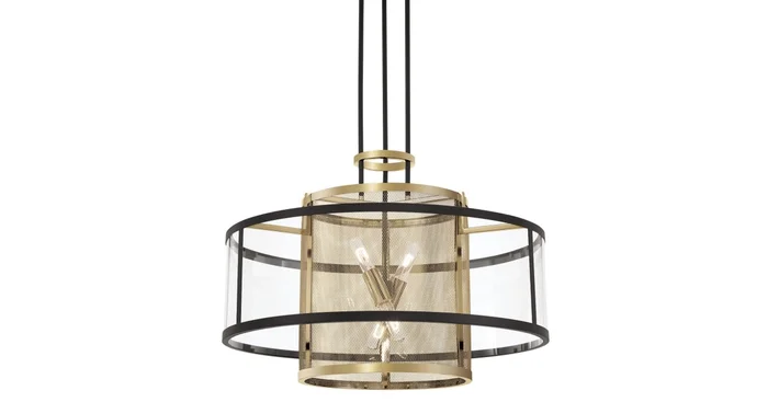 Metropolitan Soho 4 Light 30″ Wide Abstract Chandelier