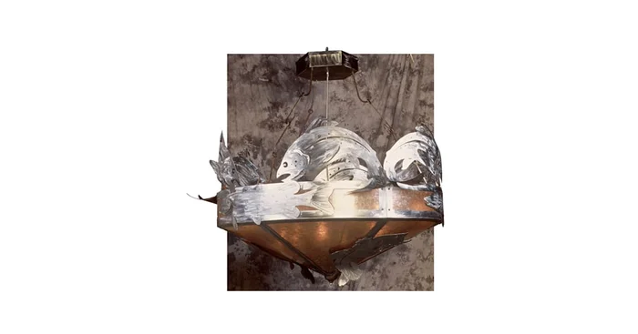 Meyda Tiffany 18 Light 82″ Wide Pendant with Handmade Shade