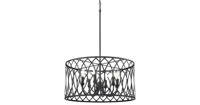 Millennium Lighting Arelyn 6 Light 23″ Wide Pendant