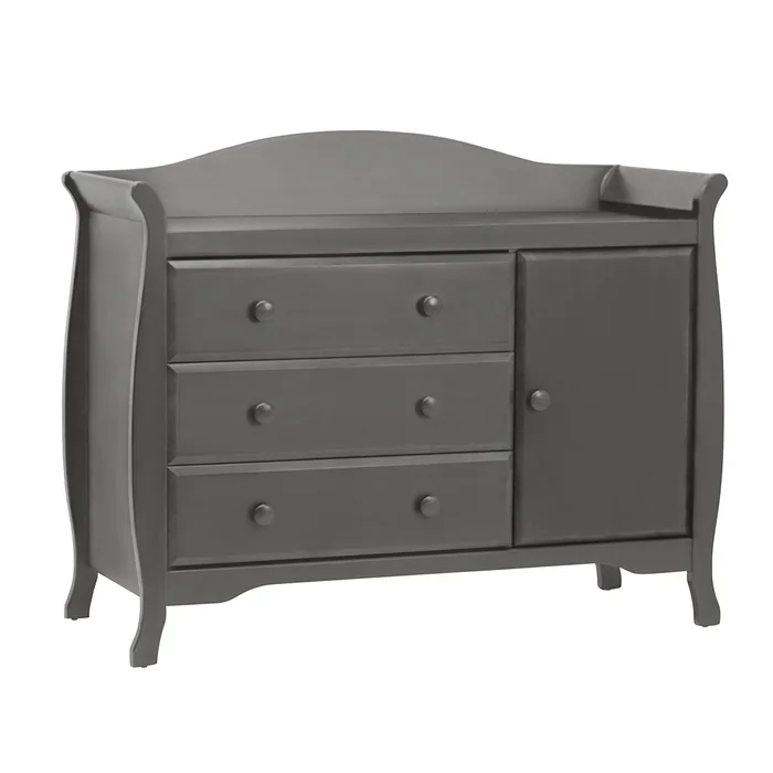 Million Dollar Baby Classic Ashbury Combo Dresser in Manor Grey