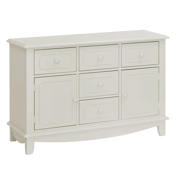 Million Dollar Baby Sullivan Double-Wide Dresser in Dove White