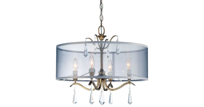 Minka Lavery 4 Light One Tier Mini Chandelier from the Laurel Estate Collection